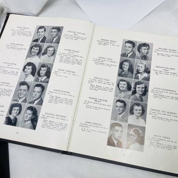 1948 Fremont High School Annual Yearbook Michigan MI Mogul Vintage - Picture 5 of 10